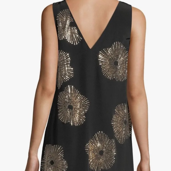 Trina Turk black Glitterati Studded Dress, size 10 - Picture 2 of 7